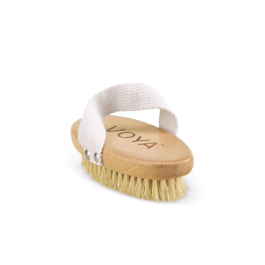 Exfoliating Body Brush & Organic Cotton Pouch