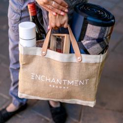 Enchantment Jute Petite Market Bag